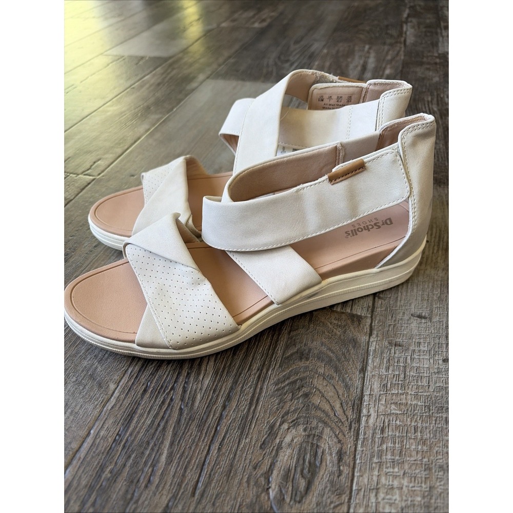 Dr Scholls Womens Time Off Fun Sandal Size  9.5 Beige Comfort - Picture 2 of 11